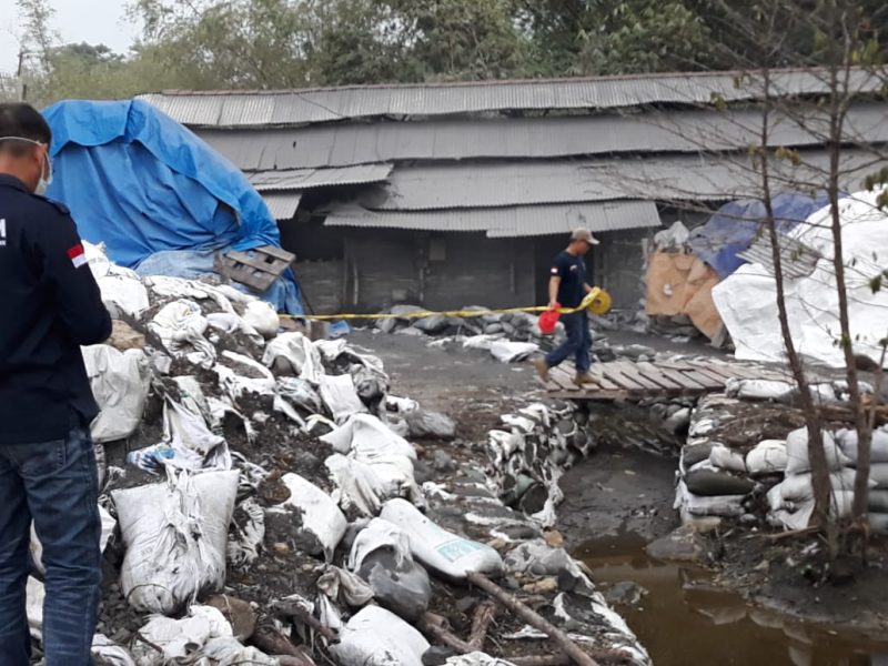 Gakkum KLHK Melakukan Penyegelan 