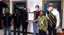 Pembina Amphibi bersama Ketua Amphibi Bekasi Raya, Duta Lingkungan Hidup Amphibi Rio Reifan