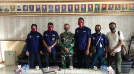 Ketua Umum Amphibi Agusalim Tanjung bersama Dandim 0201/BS Letkol Inf. Agus Setiandar SIP