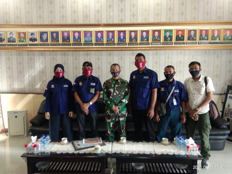 Ketua Umum Amphibi Agusalim Tanjung bersama Dandim 0201/BS Letkol Inf. Agus Setiandar SIP