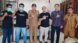 Image: Sekwil Amphibi Wilayah Sumatera Barat (Lingga Ananda) di dampingi Ketua Amphibi Tanah Datar, Kabiro BPOM Tanah datar serta Walinagari Andaleh Baruh Bukit