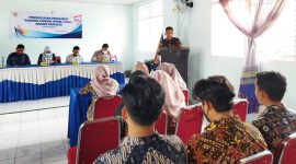 Alvan Satria Shidiq,Lc (Katua Karang Taruna Onom Lurah)sampaikan Visi Misi