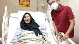 Dorce Gamalama dibesuk Artis Ruben Onsu