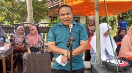 Kakan Kemenag diwakili kasie pontren Joni Roza membuka secara resmi Liga Madrasah se Sumbar.