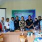 Foto bersama Manageman BPJS Dengan Pengurus PWI besrta seumlah awak media di Padangpanjang