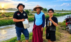 AMPHIBI Pati Investigasi Dugaan Pencemaran Sungai Bulumanis Lor, Sampel Air Diuji Laboratorium