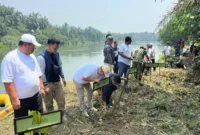 Bukan Sekadar Festival, Bupati Asahan Tanam Pohon dan Tebar Ribuan Benih Ikan di Sungai Asahan