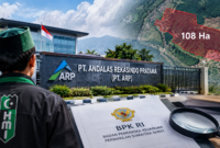 Ilustrasi reaktivasi PT Andalas Rekasindo Pratama (PT ARP) dan sorotan terhadap pengelolaan aset tanah seluas 108 hektare yang menjadi bagian penyertaan modal Pemerintah Provinsi Sumatera Barat.