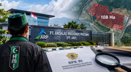 Ilustrasi reaktivasi PT Andalas Rekasindo Pratama (PT ARP) dan sorotan terhadap pengelolaan aset tanah seluas 108 hektare yang menjadi bagian penyertaan modal Pemerintah Provinsi Sumatera Barat.