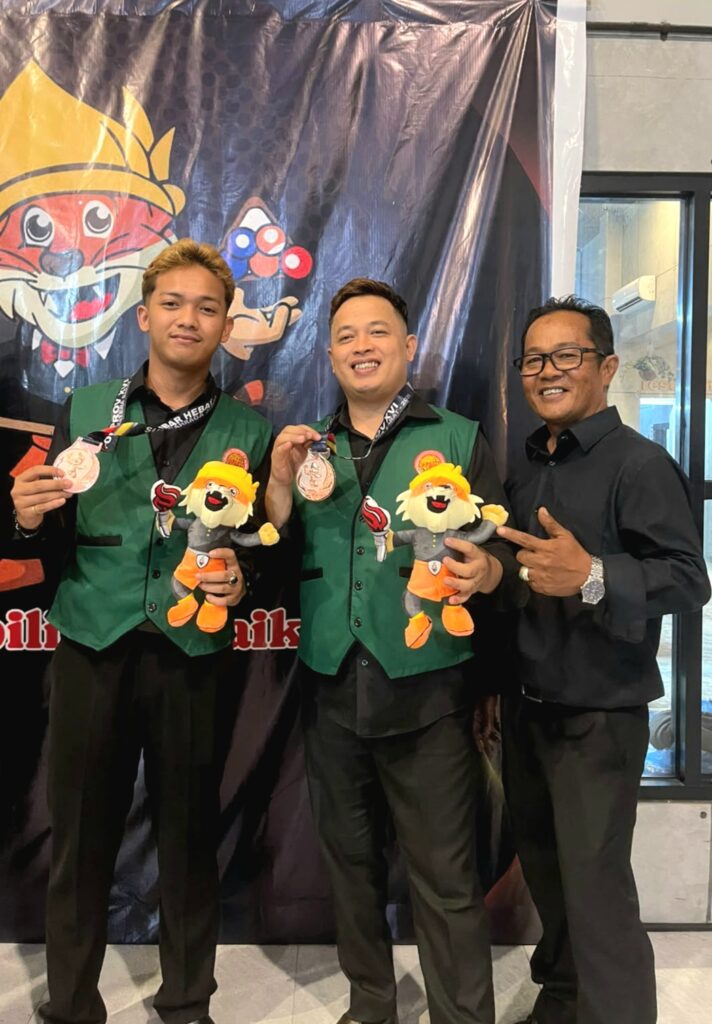 Duet Alfiano dan Habibie torehkan medali perunggu